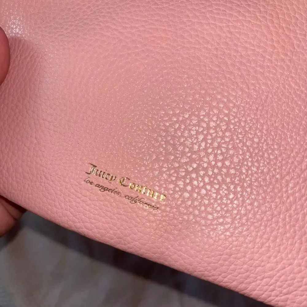 Juicy-couture Women's Pink Zipper Pouch